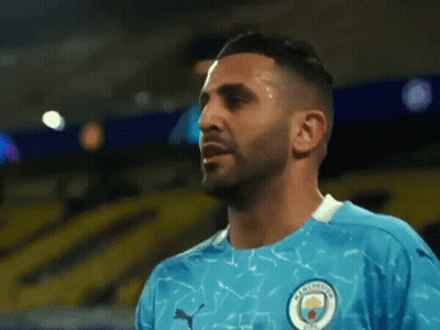Soccer Player In Blue Jersey On Field GIF