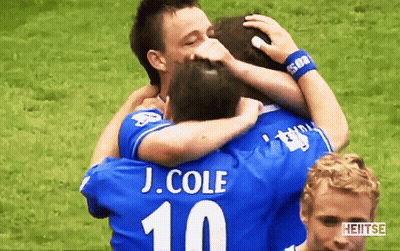 Soccer Player In Blue Jersey Running GIF