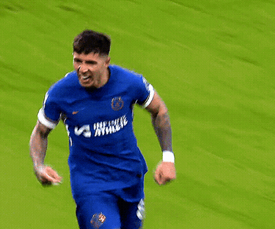 Soccer Player In Blue Jersey Saying Exchange GIF