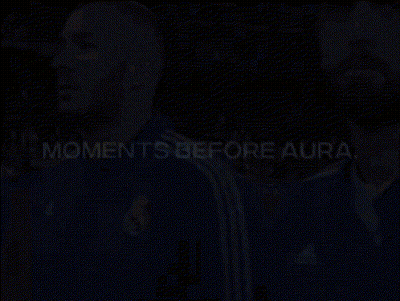 Soccer Player In Blue Jersey Saying Moments Before Aura GIF