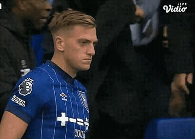 Soccer Player In Blue Jersey Saying No Room For Racism GIF
