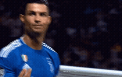 Soccer Player In Blue Shirt Genius GIF