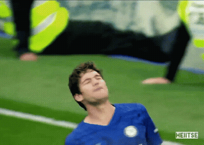 Soccer Player In Blue Shirt Heitse GIF