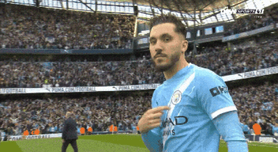 Soccer Player In Blue Shirt Saying Mad GIF
