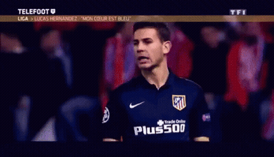 Soccer Player In Blue Shirt Saying Trade Online GIF