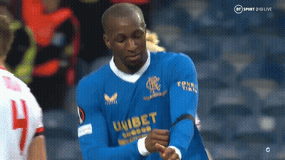 Soccer Player In Blue Unibet Jersey GIF