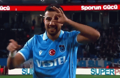 Soccer Player In Blue Vestel Jersey Making Funny Face GIF