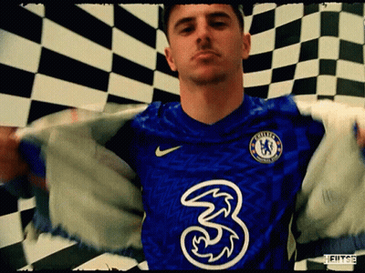 Soccer Player In Blue Yokohama Jersey By Trash Can GIF