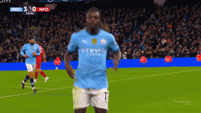 Soccer Player In City Airways Jersey GIF