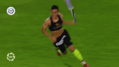 Soccer Player In Cortesur Shirt GIF