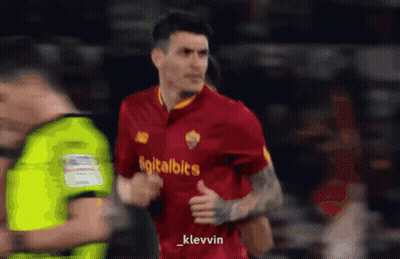 Soccer Player In Digital Bits Jersey Running GIF