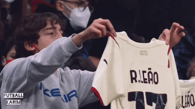 Soccer Player In Emirates Fly Better Jersey Making Heart GIF
