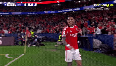 Soccer Player In Emirates Fly Better Jersey GIF