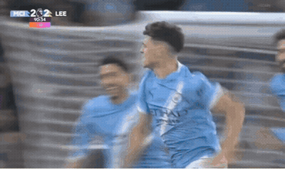 Soccer Player In Etihad Airlines Shirt GIF