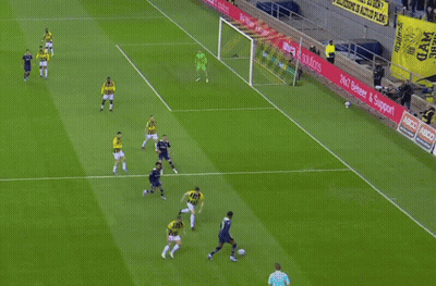 Soccer Player In Etihad Shirt GIF