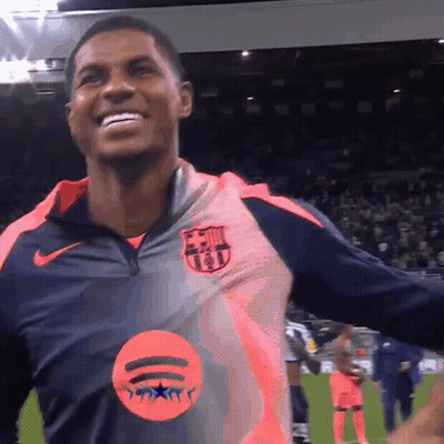 Soccer Player In FC Barcelona Jersey GIF