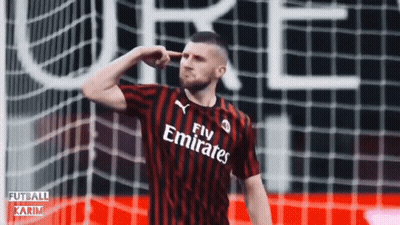 Soccer Player in Fly Emirates Jersey Celebrates Goal