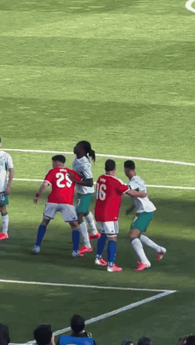 Soccer Player In Fly Emirates Jersey GIF