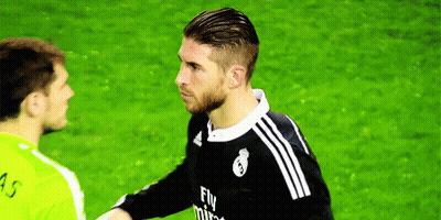 Soccer Player In Fly Emirates Shirt Shaking Hands GIF