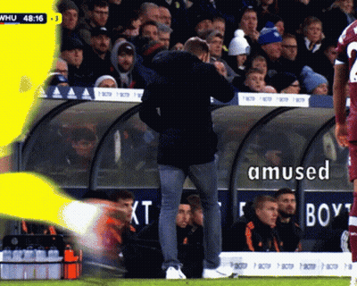 Soccer Player In Front Of Dugout Saying Amused Boy GIF
