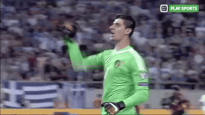 Soccer Player In Green Jersey Play Sports GIF