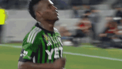 Soccer Player In Green Jersey Saying Yet GIF