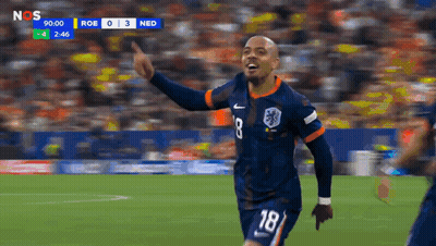 Soccer Player In Jersey Number 18 GIF