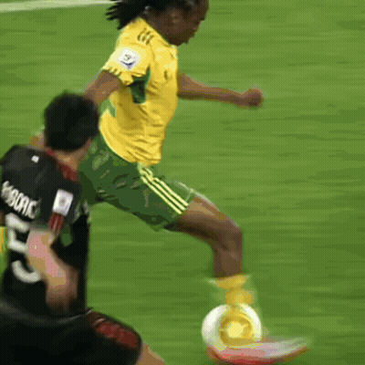 Soccer Player In Jersey Number 3 GIF