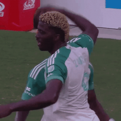 Soccer Player In Jersey Saying Pet GIF