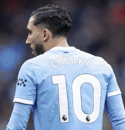 Soccer Player In Light Blue Jersey Number 10 GIF