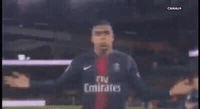 Soccer Player In Nike Jersey In Front Of Crowd GIF