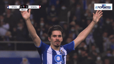 Soccer Player In Nirates Fly Better Shirt Hands Up GIF