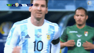Soccer Player In Number 10 Jersey GIF