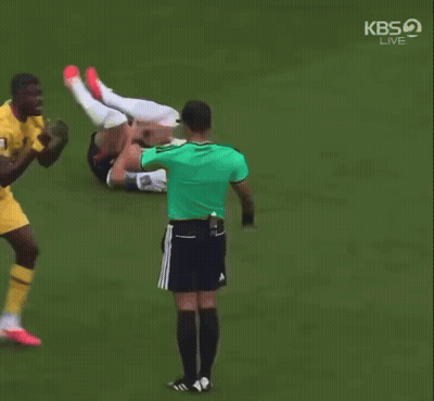 Soccer Player In Number 10 Jersey Beside Referee GIF