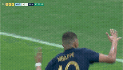 Soccer Player In Number 10 Jersey Celebrates Goal GIF