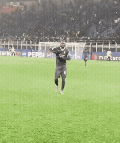 Soccer Player In Number 10 Jersey Dancing GIF