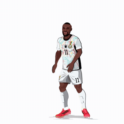 Soccer Player In Number 11 Jersey GIF