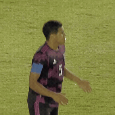 Soccer Player In Number 3 Jersey Says Vamos GIF