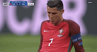 Soccer Player In Number 7 Jersey GIF