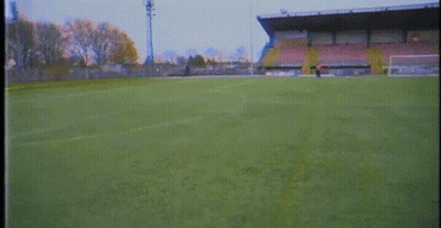 Soccer Player In Number 7 Jersey Kicking Ball GIF