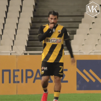 Soccer Player In Number 7 Shorts GIF