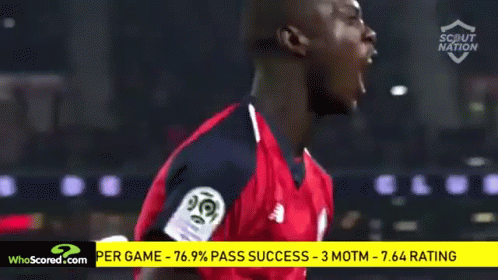 Soccer Player In Pepe Jersey On Whoscored.com GIF
