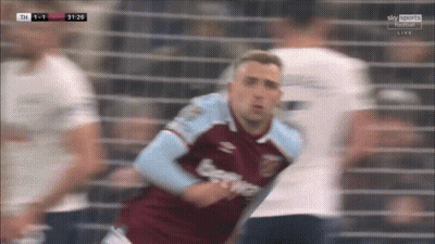 Soccer Player In Purple And Blue Jersey GIF