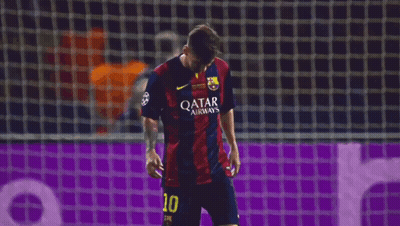 Soccer Player In Qatar Airways Shirt GIF
