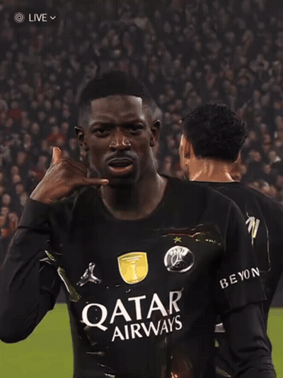 Soccer Player In Qatar Airways Shirt Thumbs Up GIF