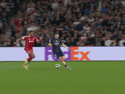Soccer Player In Qatar Jersey Kicks Ball GIF