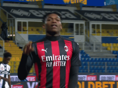 Soccer Player In Red And Black Jersey GIF