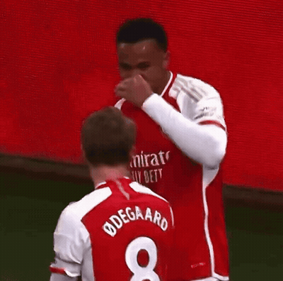 Soccer Player In Red And White Jersey Number 9 GIF