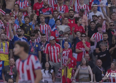 Soccer Player In Red And White Striped Jersey Number 3 GIF