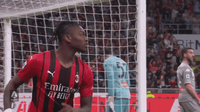 Soccer Player In Red Emirates Fly Better Jersey GIF